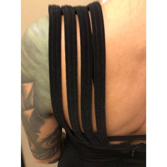 Joseph Ribkoff Black Bodycon Dress Size 8 - Picture 10 of 10